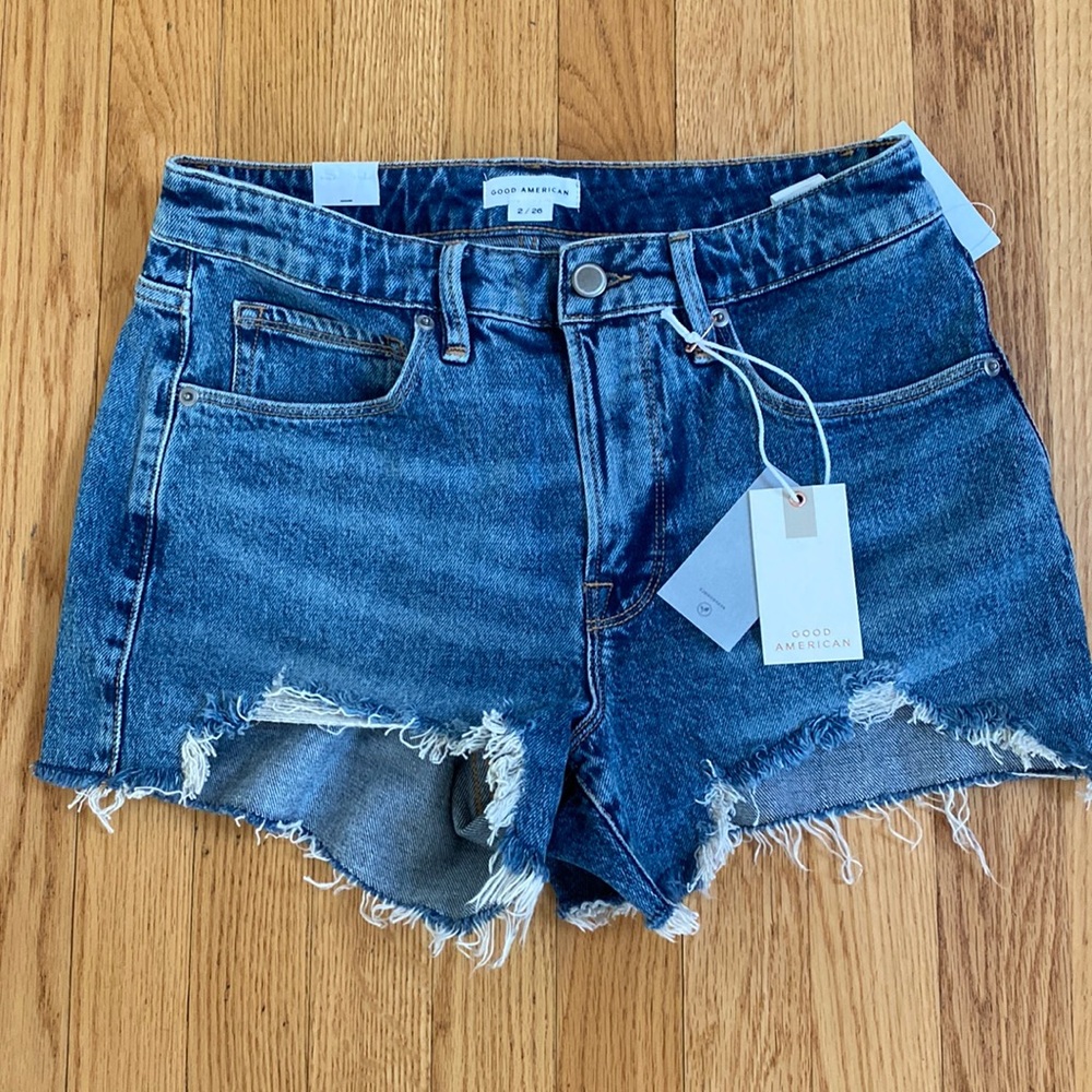 Good American jean shorts